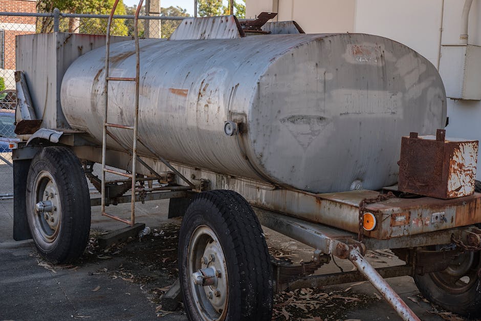Travaux de boiler tank