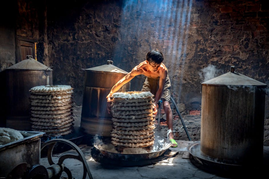 Travaux de boiler tank