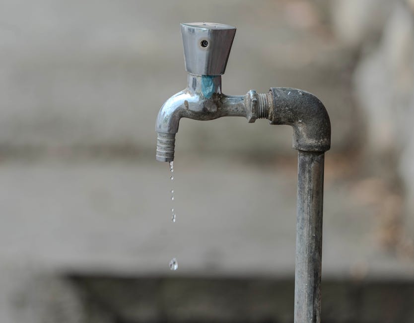 Travaux de dripping faucet