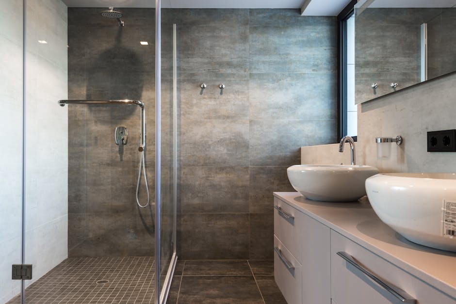Chantier de devis plomberie salle de bain