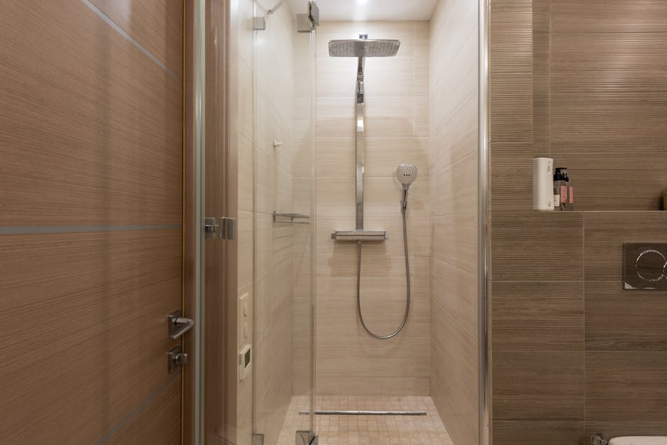 Travaux de shower installation