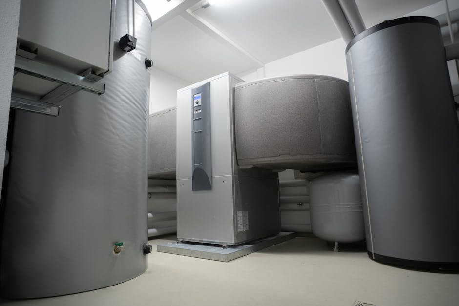 Travaux de heating system