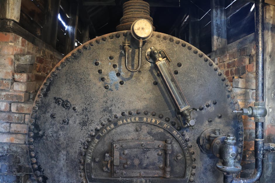 Travaux de boiler tank