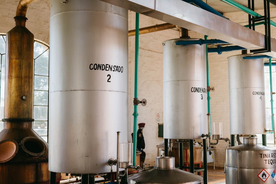 Travaux de boiler tank