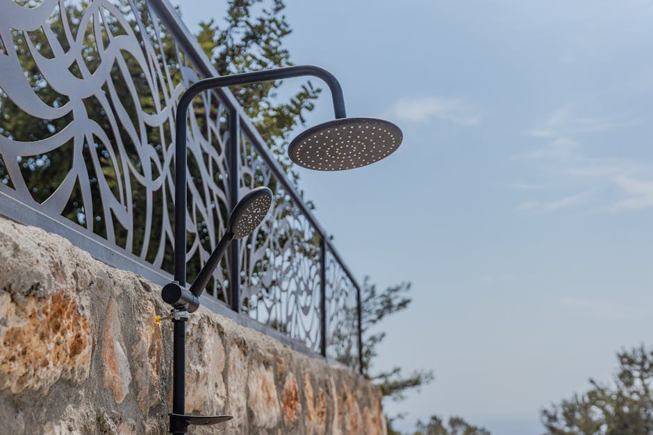 Travaux de shower installation